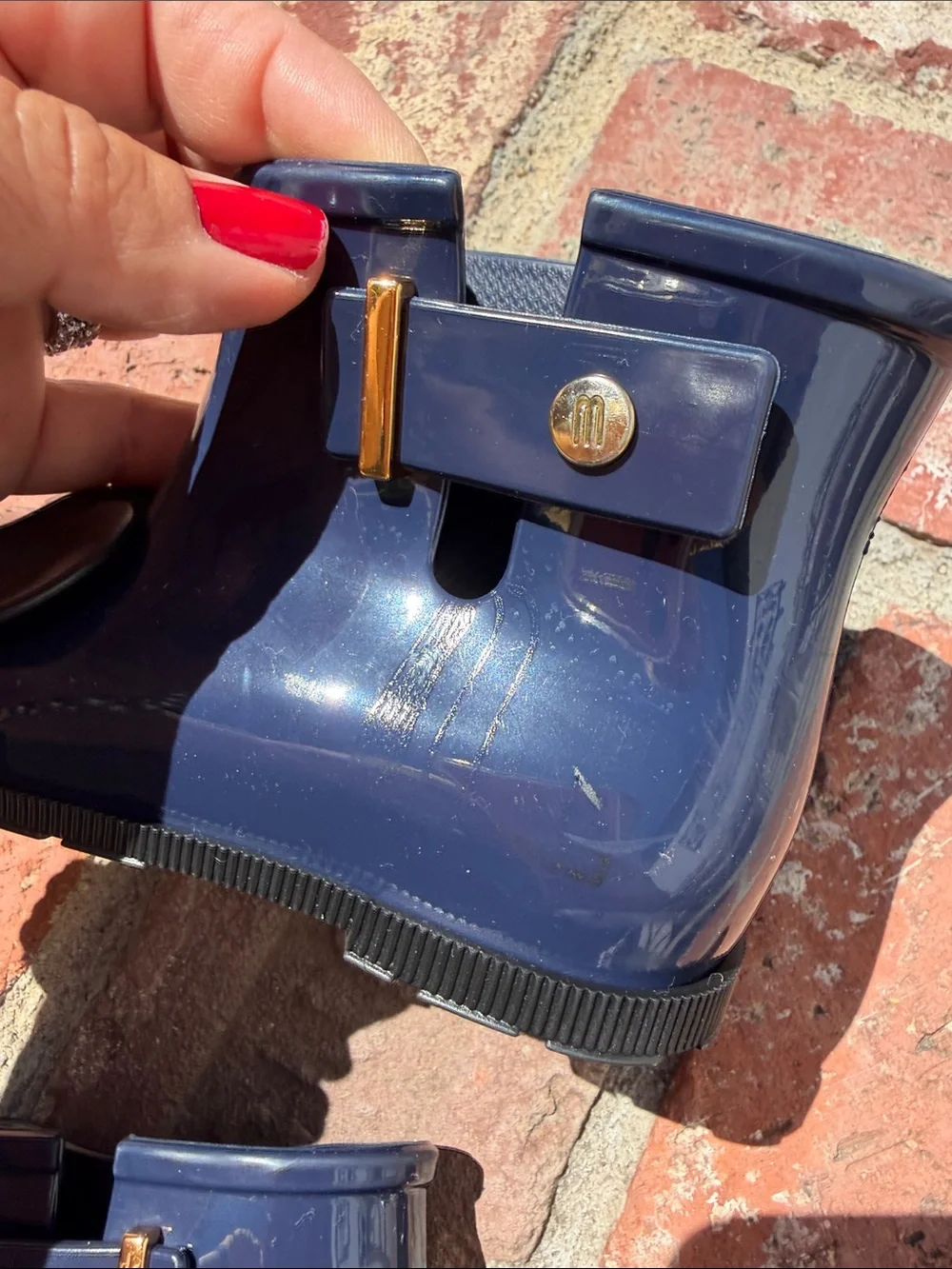 Mini Melissa navy blue